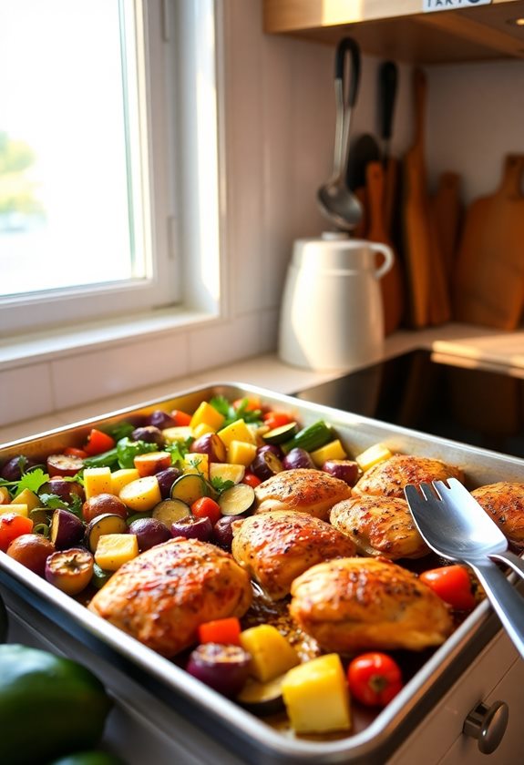 simple one pan dinners