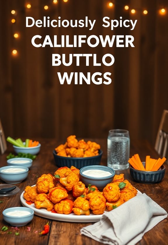 spicy cauliflower snack delight