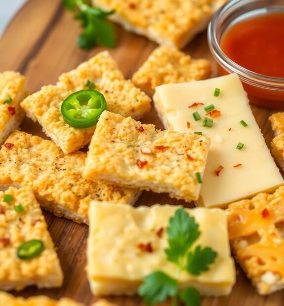 top crunchy cheese bars