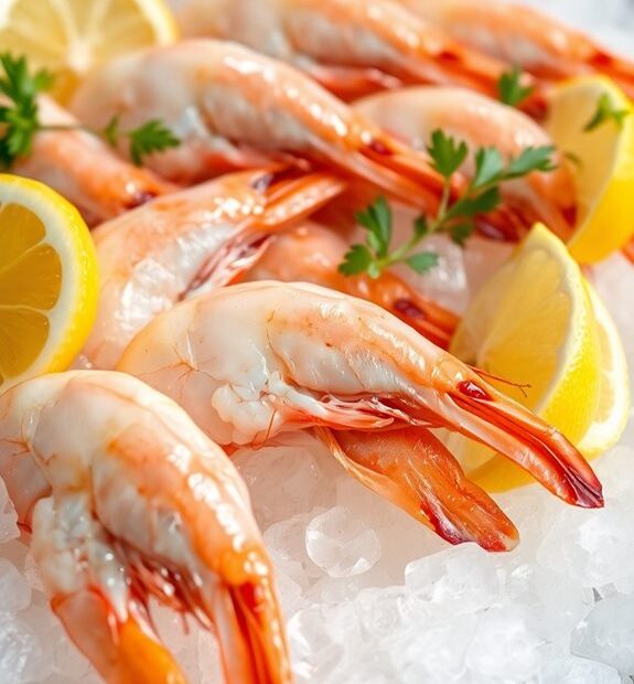 top raw peeled shrimp