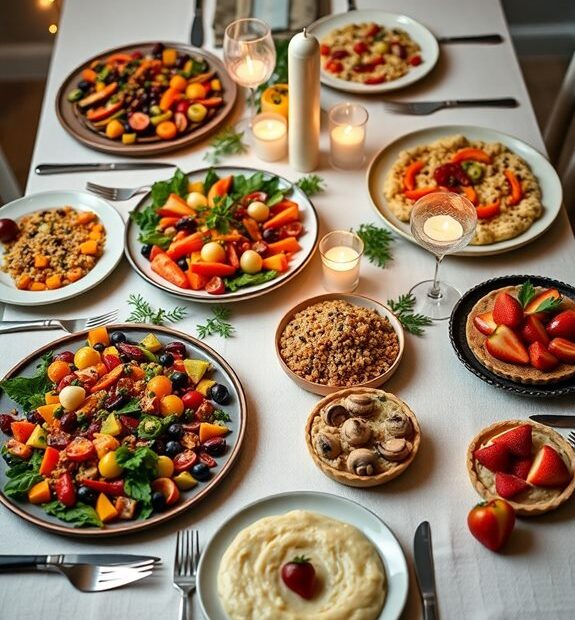 vegetarian holiday meal plans