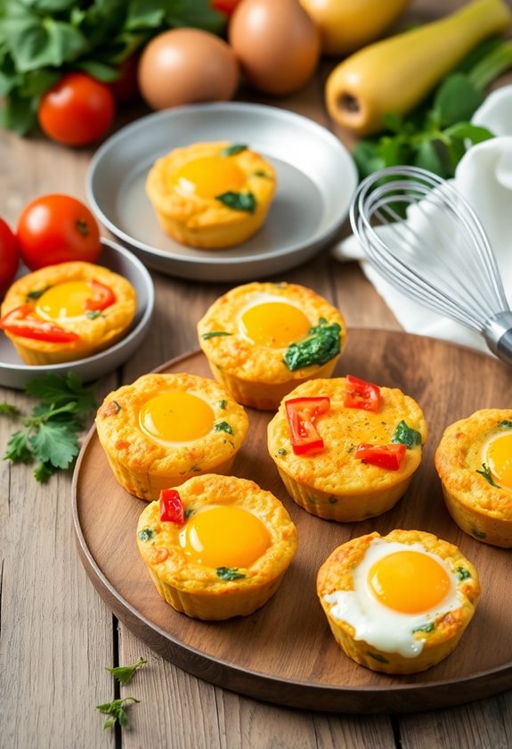 veggie packed egg muffins