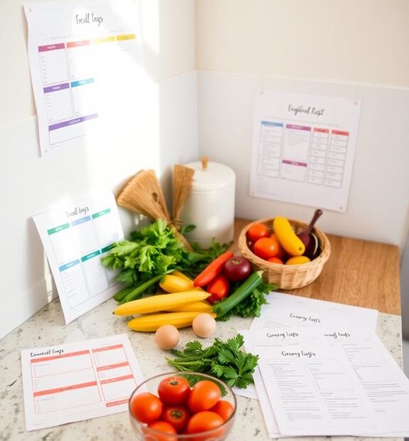 weekly meal planning templates