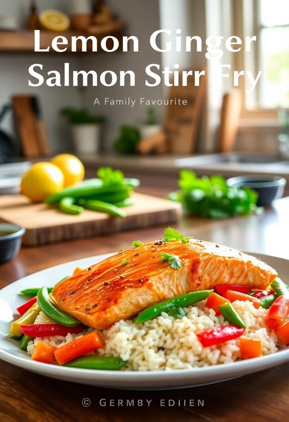 zesty salmon stir fry recipe